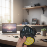 Reusable Respirator Safety Mask With Filter Providing Effective Protection Against Dust Fumes - Image 3