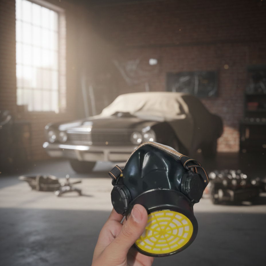 2b542bf131698baf338fa7f6d588ad12.png Reusable Respirator Safety Mask With Filter Providing Effective Protection Against Dust Fumes - Image 1