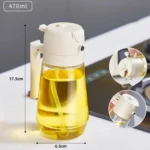 2 in 1 Oil Sprayer & Pour Bottle 470ml – Kitchen Dispenser for Air Fryer & BBQ - Image 9